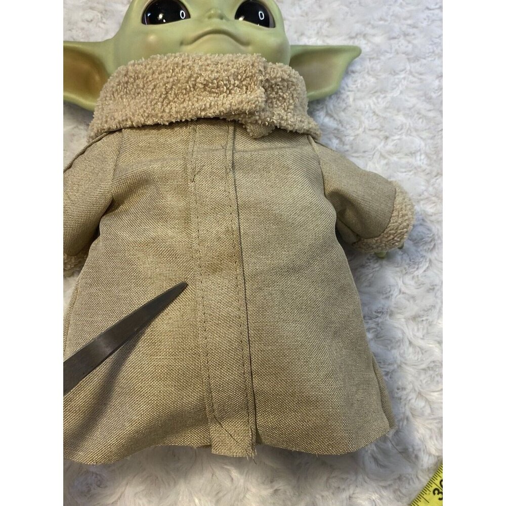 Star Wars The Mandalorian Baby Yoda Grogu Vinyl Plush 12" - Picture 9 of 9